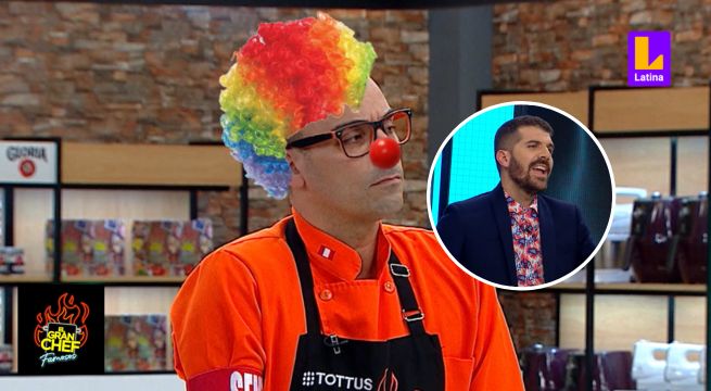 Quedó payasito: Peláez y su respuesta a Santi por arremeter contra Fátima en El Gran Chef Famosos
