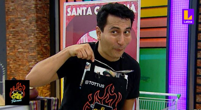 Giacomo Bocchio advirtió a Armando Machuca por soplar su zarza de patita en El Gran Chef Famosos 