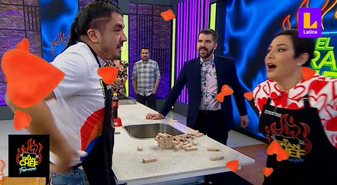 Mauricio Mesones se inmoló por Natalia y esta le hizo las compras en El Gran Chef Famosos