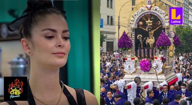¿Solo queda la fe?: Laura se encomienda al Señor de los Milagros para ganar en El Gran Chef Famosos
