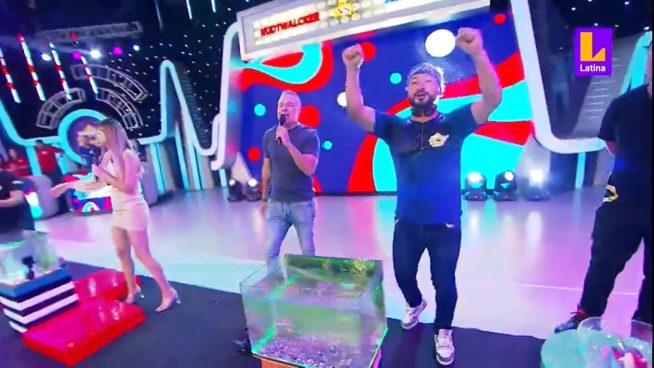 'Zumba' venció en el último minuto a Belén Estévez en el desafío de respiración bajo el agua