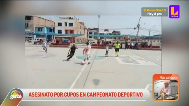 Alcalde de SJL tras asesinato en cancha de fútbol: 