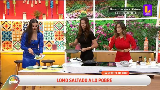 ¿Cómo preparar un rico lomo saltado a lo pobre? Laura Spoya te lo enseña