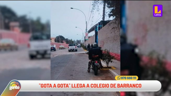 Delincuentes del 'Gota a Gota' amenazan a profesora en Barranco y atemorizan a madres de familia: 