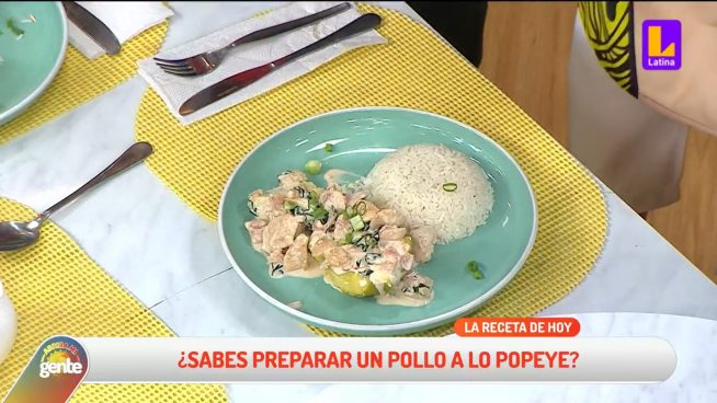 ¿Cómo preparar un rico pollo 'a lo Popeye'? Manuel Alberto Piaggio te lo enseña