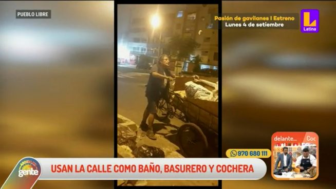 Calle límite entre Pueblo Libre y Breña usada como baño público y depósito de basura