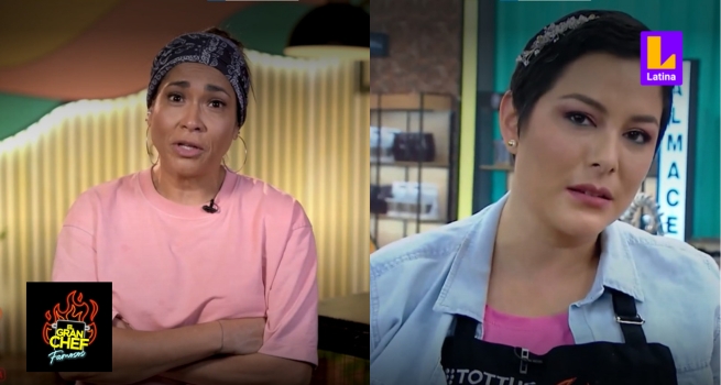 “No te equivoques”: Katia Palma le exige a Natalia Salas alejarse de Giacomo en El Gran Chef Famosos