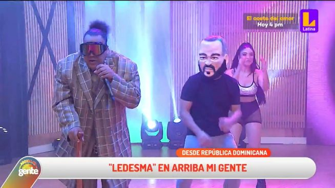 Ledesma, autor del hit 'Ansias' y precursor del reggae cantó en Arriba mi Gente esta mañana