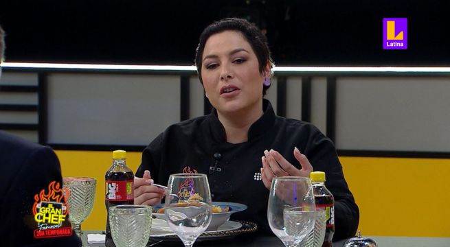 Natalia Salas recordó a su abuela al preparar salsa de higos para El Gran Chef Famosos