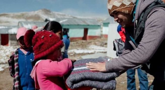 La ONG Comparte Perú entregará donaciones a familias afectadas por heladas en el sur del Perú