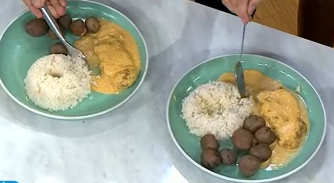 ¿Cómo preparar un rico pollo a la crema de ají? Ricardo Rondón nos lo enseña en Arriba mi Gente