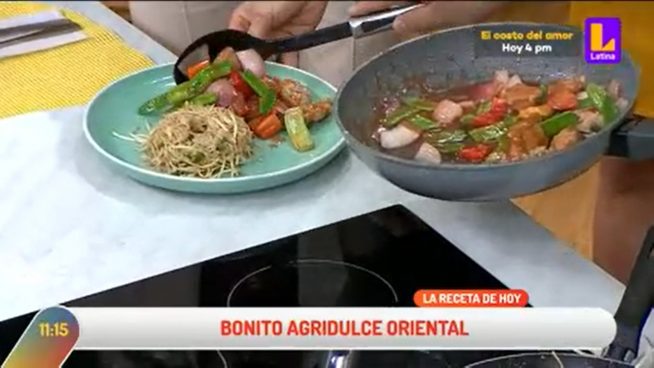 ¿Cómo preparar bonito agridulce oriental? Gastón Molina te lo enseña