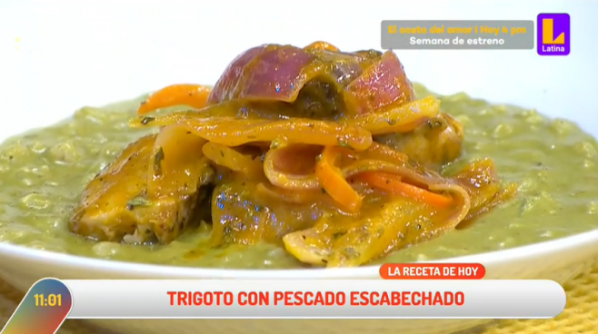 ¿Quieres preparar un rico trigoto con pescado escabechado? Hans Puller nos enseña 