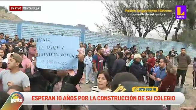 Alumnos de colegio de Ventanilla aún en construcción serán expulsados de escuelas que los acogieron