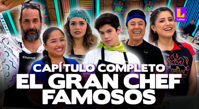 El Gran Chef Famosos – Jueves 14 de setiembre – PROGRAMA COMPLETO