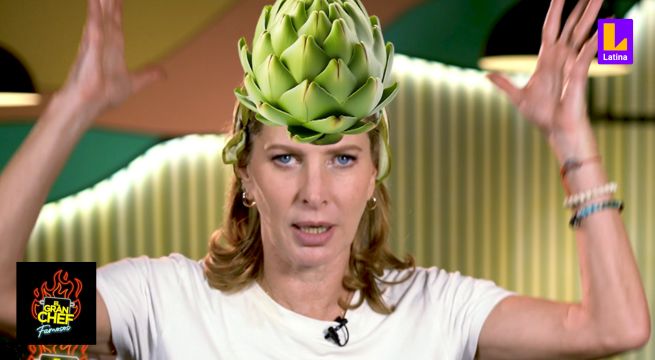 Curioso apodo: Leslie confesó que era la ‘Cabeza de Alcachofa’ en el colegio | El Gran Chef Famosos 