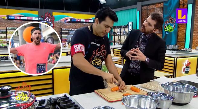 El consejo que utiliza Peláez antes de correr y que brindó a los participantes de El Gran Chef Famosos