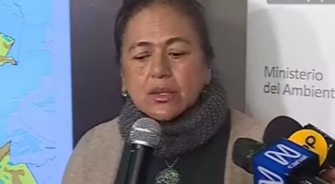 Ministra de Ambiente sobre corte de agua en Lima: 