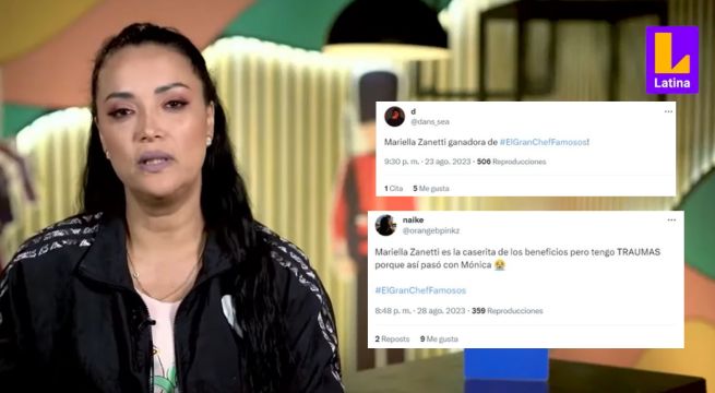 “La verdadera intocable”: La reacción del público a la participación de Mariella Zanetti en El Gran Chef Famosos