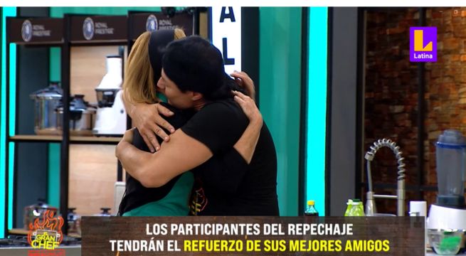 Dupla fantástica: Katia Balarín y Rocky Belmonte se reencuentran en El Gran Chef Famosos