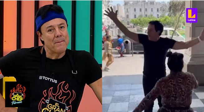Rocky Belmonte bailó ritmos selváticos en Plaza San Martín antes de Noche de Sentencia en El Gran Chef Famosos