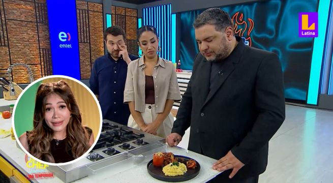 ¿Sentenciada por desordenada? Giacomo criticó cocina de Mayra Goñi en El Gran Chef Famosos