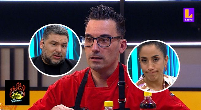 No lo consiguió: Jurado reprochó el tacu tacu con langostinos salteados de Santi en El Gran Chef Famosos