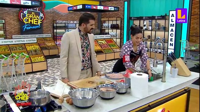 Sirena Ortiz sepulta el 'Herboláez' al declararle su cariño a Peláez en El Gran Chef Famosos