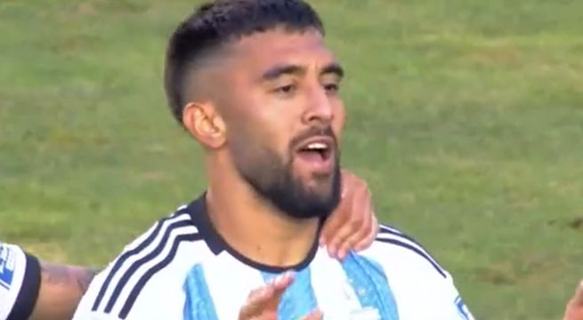 Bolivia vs Argentina: Nicolás González puso el 0-3 para su equipo en La Paz