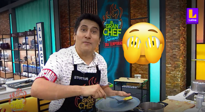 Hace de todo: Machuca se pone modo multitasking para emplatar primer plato de El Gran Chef Famosos
