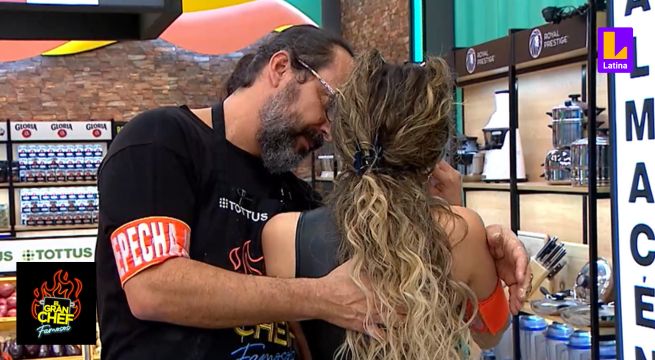 Mayra Goñi rompe en llanto por cocinar cangrejos y Loco Wagner fue en su ayuda | El Gran Chef Famosos