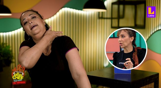 Mariella Zanetti se burló de la primera vez de Milene Vázquez cortándose en El Gran Chef Famosos