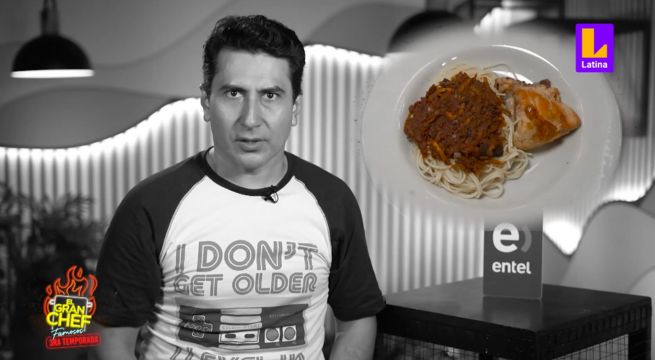 Machuca se jugó revancha con pasta para superar sus tallarines elegidos como los peores de El Gran Chef Famosos