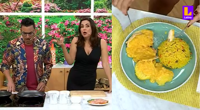 Ximena Díaz, Natalia en Papá En Apuros, deleita con un 'Pollo a la crema de ají'