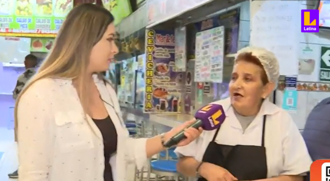 Comerciante de mercado indica que ha tenido que subir el precio del menú: 