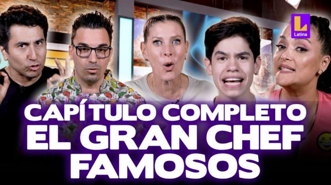 El Gran Chef Famosos – Sábado 30 de setiembre – PROGRAMA COMPLETO