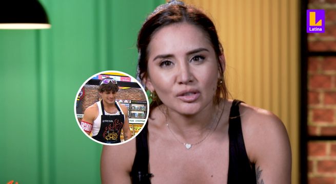 “Compórtate”: Ximena Hoyos a Renato Jr por su alegría en noche de eliminación de El Gran Chef Famosos