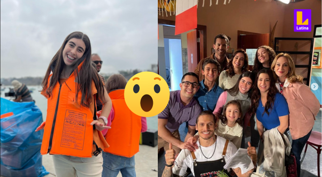 Papá en Apuros: Matilde León comparte fotos inéditas de la primera semana de la novela