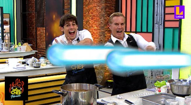 Los Rossini aplicaron el ‘Kame Hame Ha’ de Dragon Ball para terminar su turrón en El Gran Chef Famosos