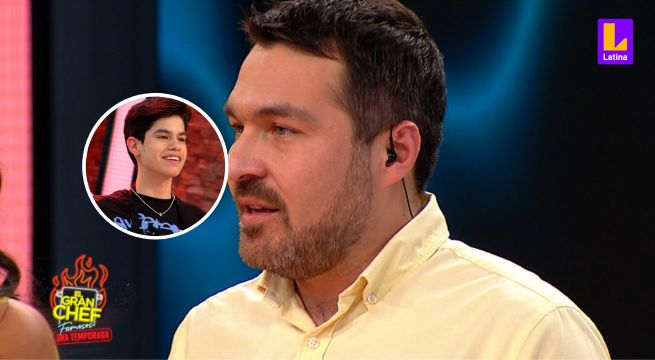 “Tienes talento”: Así despidió Giacomo Bocchio a Josi Martínez de El Gran Chef Famosos 