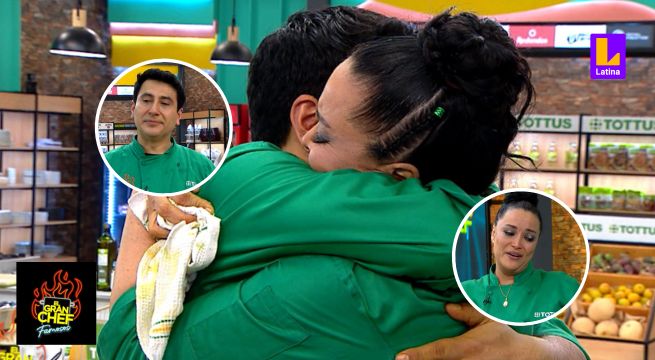 Un gran abrazo: Armando y Mariella derramaron lágrimas en la final de El Gran Chef Famosos