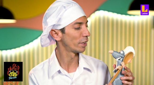 ‘Flaco’ Granda trajo a su Remy de “Ratatouille” para ayudarlo en preparación de turrón en El Gran Chef Famosos