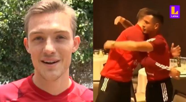 Oliver Sonne y la particular bienvenida de Yoshimar Yotún a la selección peruana 
