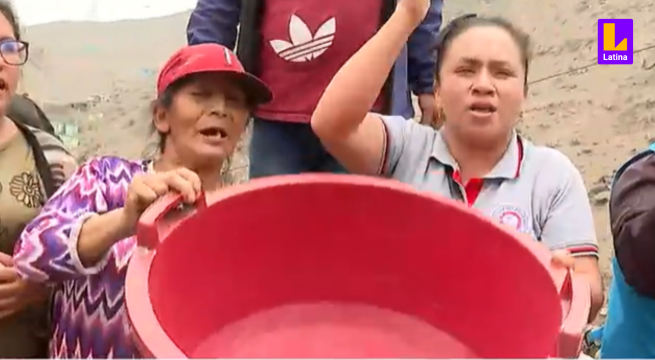 Familias no cuentan con servicio de agua hace 20 años en el Rímac  
