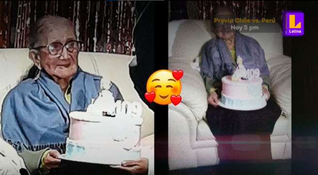 Doña Panchita cumplió 109 años y recibió camiseta firmada de todos los jugadores de Alianza Lima