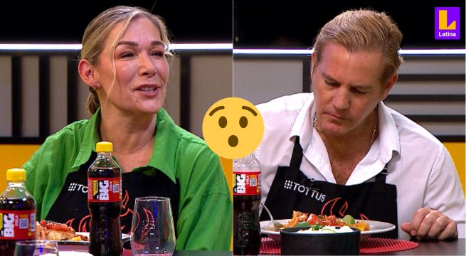 Mismo error: Renato Rossini y Mónica Zevallos dejaron espinas en sus sudados de pescado en El Gran Chef Famosos
