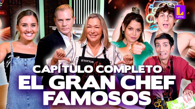 El Gran Chef Famosos – Martes 10 de octubre – PROGRAMA COMPLETO