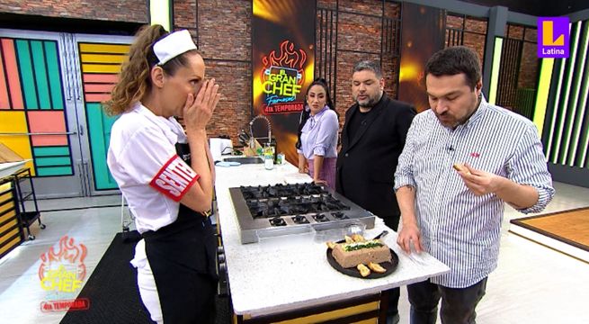 Giacomo Bocchio aseguró que fue un “castigo” probar el paté de Saskia Bernaola | El Gran Chef Famosos 