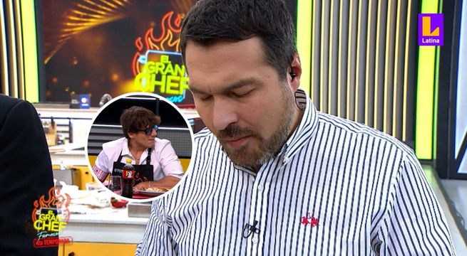 “Está feo”: Giacomo Bocchio ‘destruyó’ el plato de Renato Rossini Jr en El Gran Chef Famosos