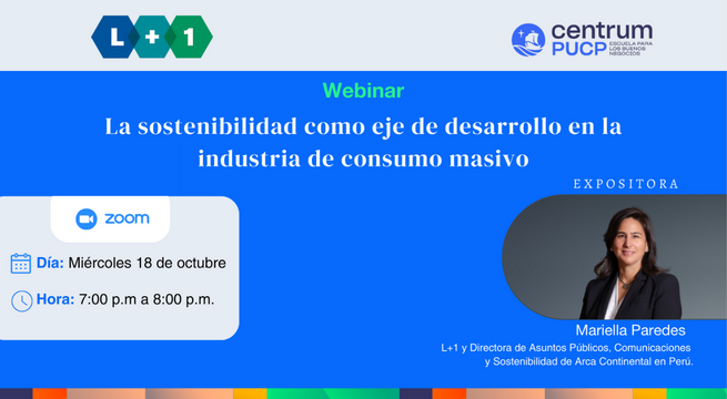 La sostenibilidad como eje de desarrollo en la industria de consumo masivo 